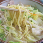 味処花しょく - パスタっぽい麺です
