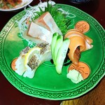 海鮮居酒屋 天神丸 - お刺身三種盛り