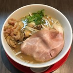 Misosemmontemmisogodenraifu - 牡蠣味噌ラーメン（1,200円） 2018.1