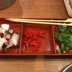 Kushikatsu Tanaka - 具が少ない（近くの丸亀と交渉して揚げ玉もらってこい）