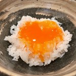 朝食 喜心 - 山田農園の卵¥350+tax