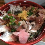 生麦 - ★アジ・イワシ丼（900円）★