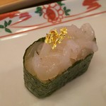 金沢まいもん寿司 - 富山白海老 二貫で￥650 （一貫食べちゃいました）