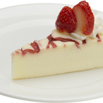 岡山珈琲館 - イチゴのチーズケーキ