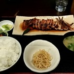 ひまわり - イカの姿煮定食９００円!ご飯大盛り無料！