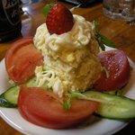 ゴロベエ - （2011/4月）「ポテトサラダ」（苺はサービスだったので普段はつきません）
