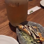 Komorebi - 生ビール＆お通し