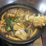 篠嶋屋 - 天ぷら入り味噌煮込みうどん