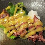 笑福酒場ぜん - ほたるいかの酢みそ