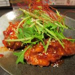 笑福酒場ぜん - 赤鬼鶏（２辛）