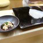 日本橋蛎殻町 すぎた - カワハギとカワハギ肝