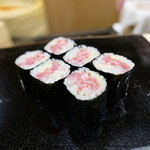 日本橋蛎殻町 すぎた - 追加：ネギトロ巻き