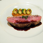 ICARO miyamoto - 本土鹿のロースト香草バターモストソース