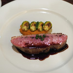 ICARO miyamoto - 本土鹿のロースト香草バターモストソース