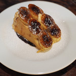 ICARO miyamoto - バナナのミルクレープ　チョコレートソース