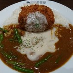 カレーハウスCoCo壱番屋 - （2017/11月）「THE北海道カレー」＋「トマトアスパラ」