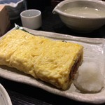 炭火やきとり 伝兵衛 - だし巻き卵