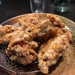 炭火やきとり 伝兵衛 - 唐揚げ