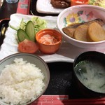 Milk hall 天の川 - おまかせ定食 ぶり大根