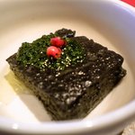 鉄板焼レストラン八景 - 前菜　すみいかのパンナコッタ