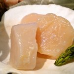 鉄板焼レストラン八景 - 帆立貝柱