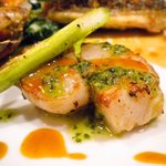 鉄板焼レストラン八景 - 「伊勢」　帆立貝柱