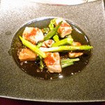 鉄板焼レストラン八景 - 「よくばりディナーコース」地魚鉄板焼　三崎まぐろ