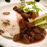 鉄板焼レストラン八景 - デザート　アップ