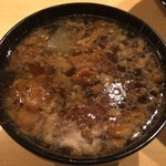 饗 くろ喜 - 牛すじたっぷりのつけ汁