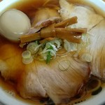 中華そば ひらこ屋 - あっさり（煮干し中華そば）中 ￥550 ＋完熟煮玉子 ￥100