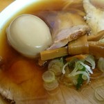 中華そば ひらこ屋 - 綺麗な盛り付け