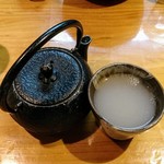 石臼挽き手打 蕎楽亭 - 蕎麦湯