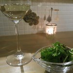 おだいどこ ブルーキャット - サラダを出してくれました