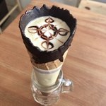 COFFEE CONE TOKYO - ほうじ茶ラテ 680円(税込)