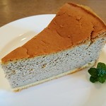 Ryu-my Cafe - 有機アールグレイのスフレチーズケーキ