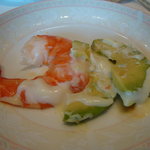 故宮 - 2011/05/21　（富貴飲茶限定）特大海老とアボカドの冷製マヨネーズソース