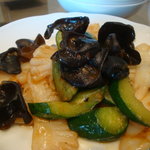 故宮 - 2011/05/21　イカの黒豆ソース炒め