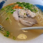 あじ節塩ラーメン　650円