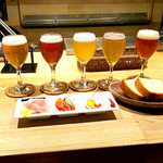 ビール５種＆前菜