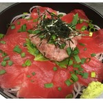 海鮮処 まる貝 - マグロ丼