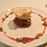 カーサ・デル・チーボ - 岩舘りんご園さんの紅玉を使ったタルトタタン バニラジェラート添え