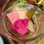 ジャム cafe 可鈴 - 【自家製ピクルス】妙な添加物は一切使っていないので、安心していただけます♪
