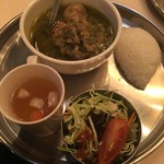 ビストロひつじや - 本日のスペシャル チリチキンのセット