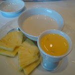 故宮 - マンゴープリン・タピオカ入りココナッツミルク・フルーツ