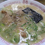 長浜ラーメン三吉 - ラーメン（ノーマル）