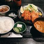 旬彩 久 - カキフライ定食 @1,150円