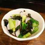 やきとん えん家 - レンコンと小松菜のナムル