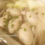 きずなや - 牡蠣とネギのホイル焼き