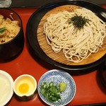 信州そば 信濃路 - ざる蕎麦 かやくご飯