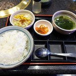 牛庵 - 【数量限定】黒毛和牛ランチ  \1,580